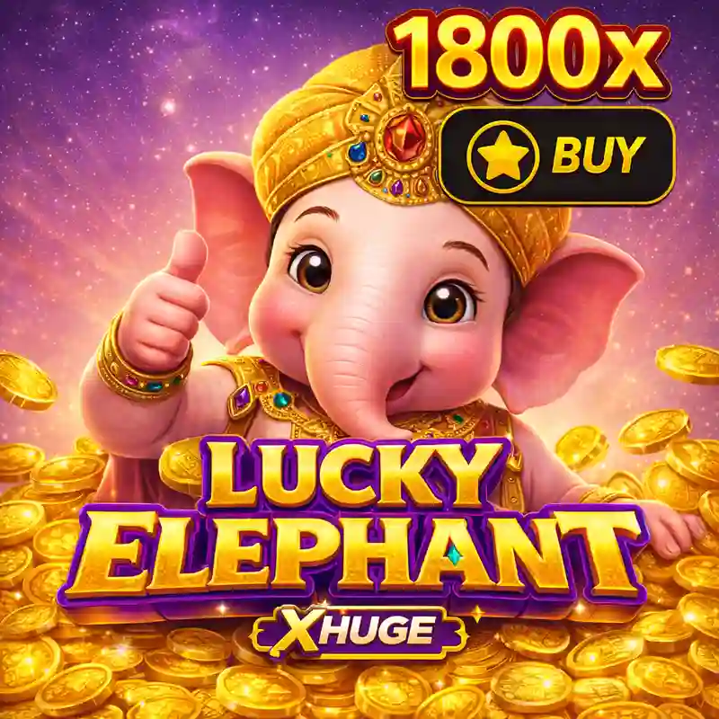 Lucky Elephant X-Huge Slot Game Banner